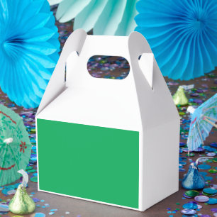 Kleine Giebelfavorbox Partyfertiges Design Geschenkschachtel