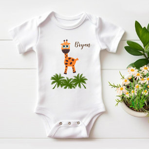 Kleine Giraffe Baby Strampler