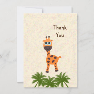 Kleine Giraffe Feiertagskarte