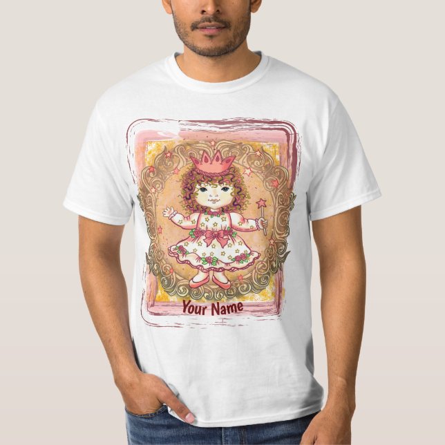 Kleine Girl Princess-T - Shirt (Vorderseite)