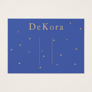 Kleine Gold Stars Frisur Barrett Display Card