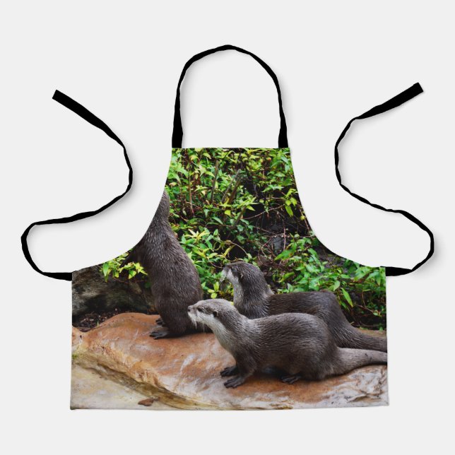 Kleine graue Otter, Kinder, Schürze (Vorderseite)