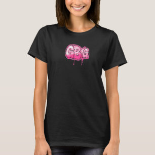 Kleine große GBIG-Studentinnenverbindung im Graffi T-Shirt
