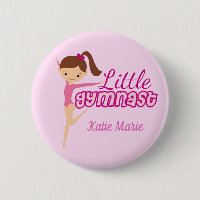 Kleine Gymnastik Hübsch Pink Custom Kids Gymnastik