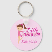 Kleine Gymnastik Hübsch Pink Custom Kids Gymnastik