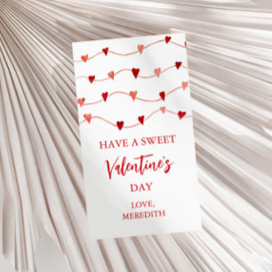 Kleine haben einen süßen Valentinstag Kinderklasse Mitteilungskarte