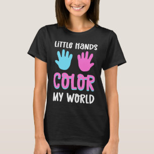 Kleine Hände Farbe meine neugeborene NICU-Krankens T-Shirt