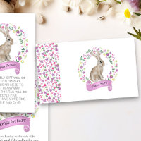 Kleine Häschen-Baby-Party-Windel-Raffle-Blumen