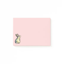 Kleine Häschen-Post-it-Notizen
