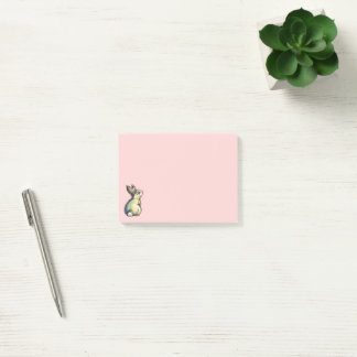 Kleine Häschen-Post-it-Notizen Post-it Klebezettel