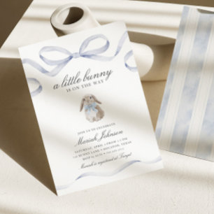 Kleine Hasen-Baby-Party Frühlings-Ostern in Jung Einladung
