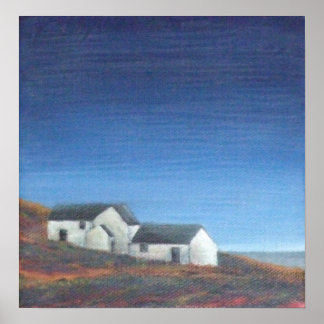 Kleine Häuser, Penwith Poster