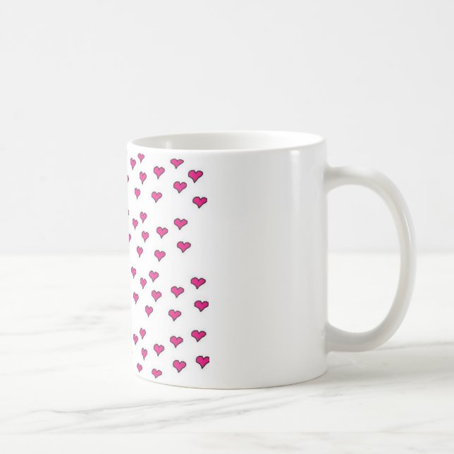 Kleine Herz-Tasse Kaffeetasse (Rechts)