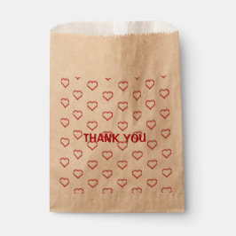 kleine Herzen Geschenktütchen