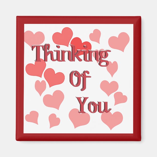 Kleine Herzen Magnet (Vorne)