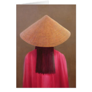 Kleine hintere Ansicht Vietnams