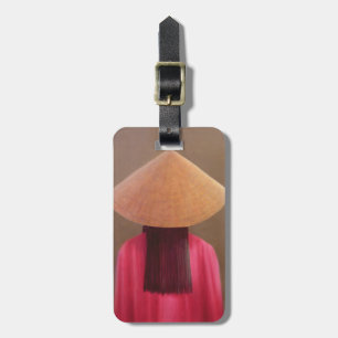 Kleine hintere Ansicht Vietnams Gepäckanhänger