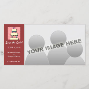 Kleine Hochzeitstorte Save the Date