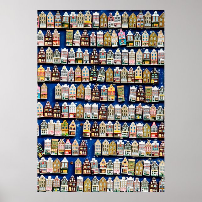 Kleine holländische Souvenirs und Geschenke - Schu Poster (Vorne)