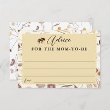 Kleine Honey Baby Duschhilfe für Mama Card