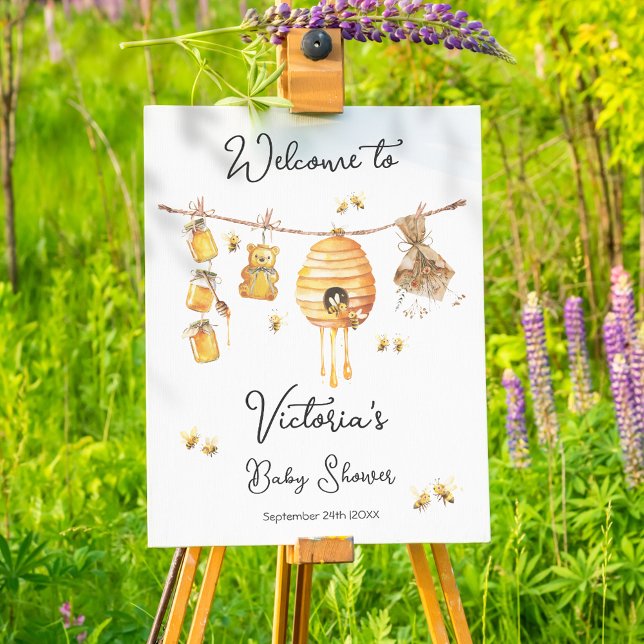 Kleine Honey Bee Baby Duschkabine Poster (Von Creator hochgeladen)