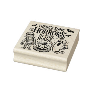 Kleine Horror Gummistempel