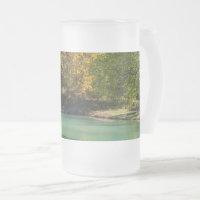Kleine indische Goldie Mattiert Glass Beer Tasse