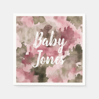 Kleine Jägerente Jagdkamera Mädchen Baby-Party Serviette