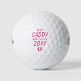 Kleine Kaddy Ankunft Personalisierte Schwangerscha Golfball