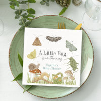 Kleine Käfer Insekten Pilz Junge Baby Shower