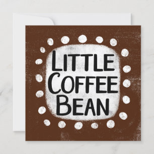 Kleine Kaffeebankkarte Karte
