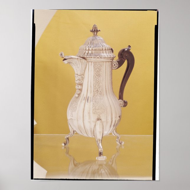 Kleine Kaffeekanne Poster (Vorne)