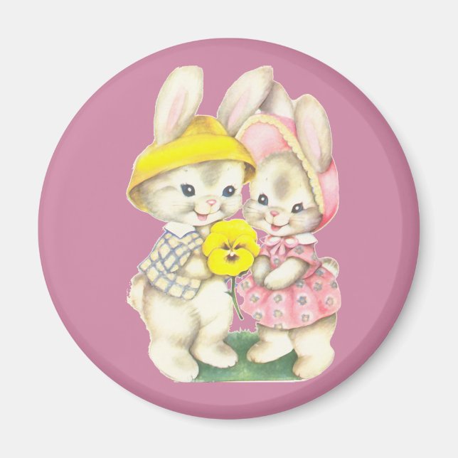 Kleine Kaninchen Magnet (Vorne)