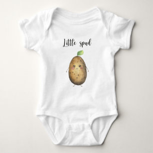 Kleine Kartoffel Baby Shower Strampler