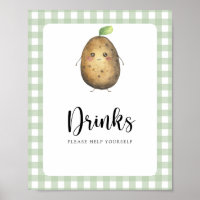 Kleine Kartoffeln - Getränke helfen dir selbst