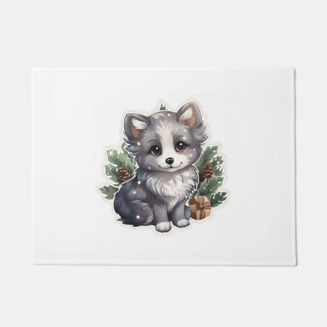 Kleine Katze Fußmatte (Vorderseite)