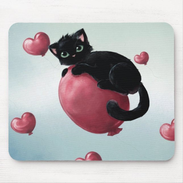 Kleine Katze! Mousepad (Vorne)