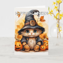 Kleine Katzenjacke | Frohe Halloween