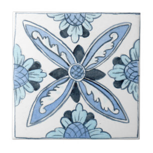 Kleine Keramik Kachel Sizilien inspiriert "Napola"