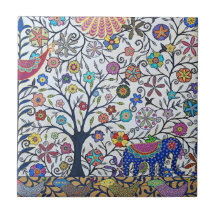 Kleine Keramikfliesennatur