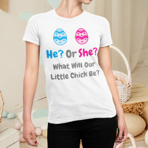 Kleine Kick Gender Reveal T-Shirt