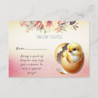 Kleine Kick-Hatching Baby-Dusche