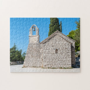 Kleine Kirche auf dem Hügel von Marjan bei Split - Puzzle