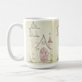 Kleine Kirche - Kaffee-Tasse Kaffeetasse
