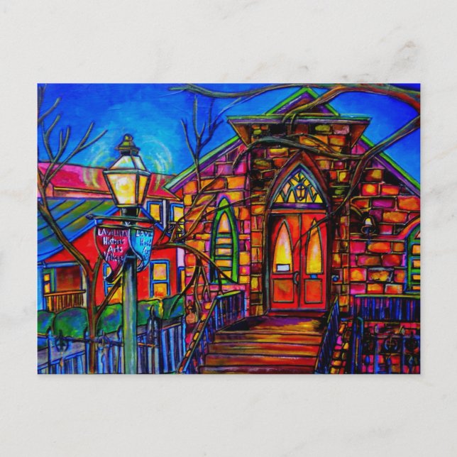 Kleine Kirche von La Villita Postcard Ankündigungspostkarte (Vorderseite)