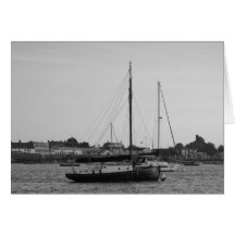 Kleine klassische Yacht