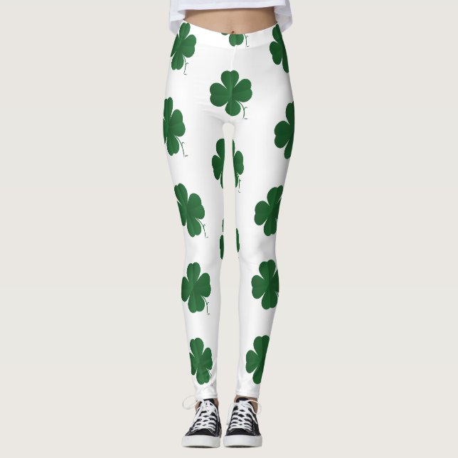 Kleine Kleeblätter Leggings (Vorderseite)
