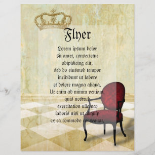 Kleine königliche Stube mit Krone Flyer