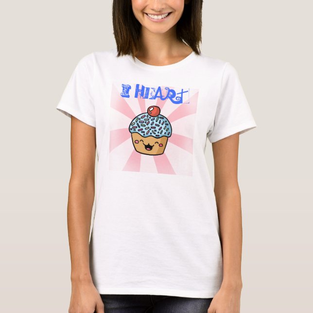 Kleine Kuchen des Herzens I T-Shirt (Vorderseite)