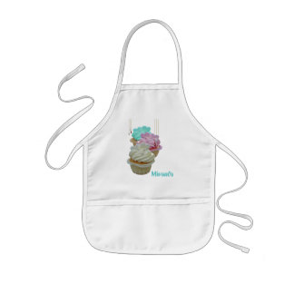 Kleine Kuchen mit Bling! Kinderschürze